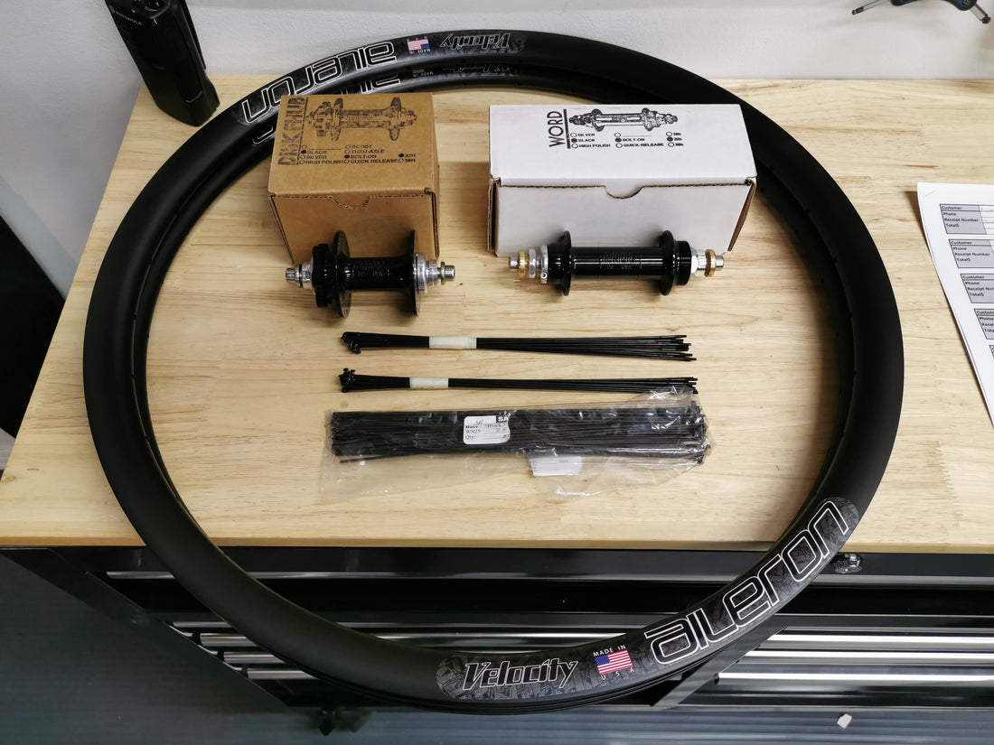 The Ultimate Bike Polo Custom Wheels: Velocity Aileron/Paul Atelier Olympia