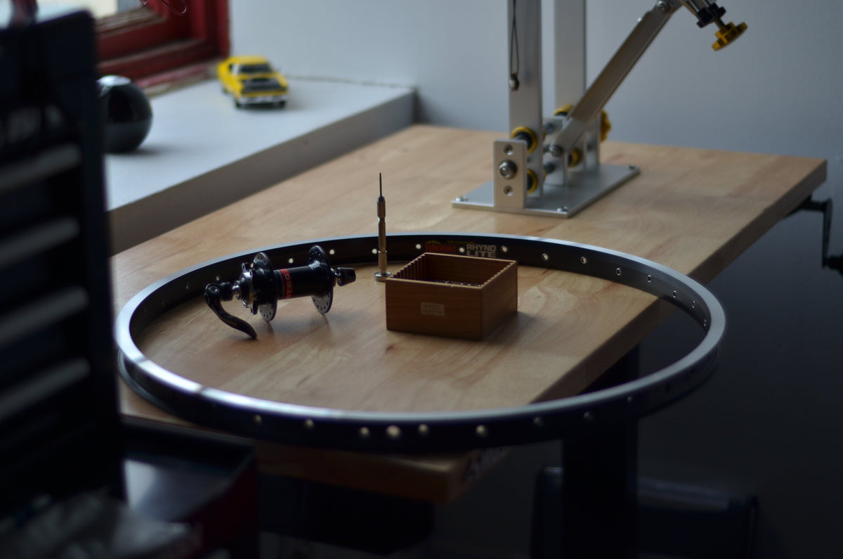 handbuilt bicycle wheels