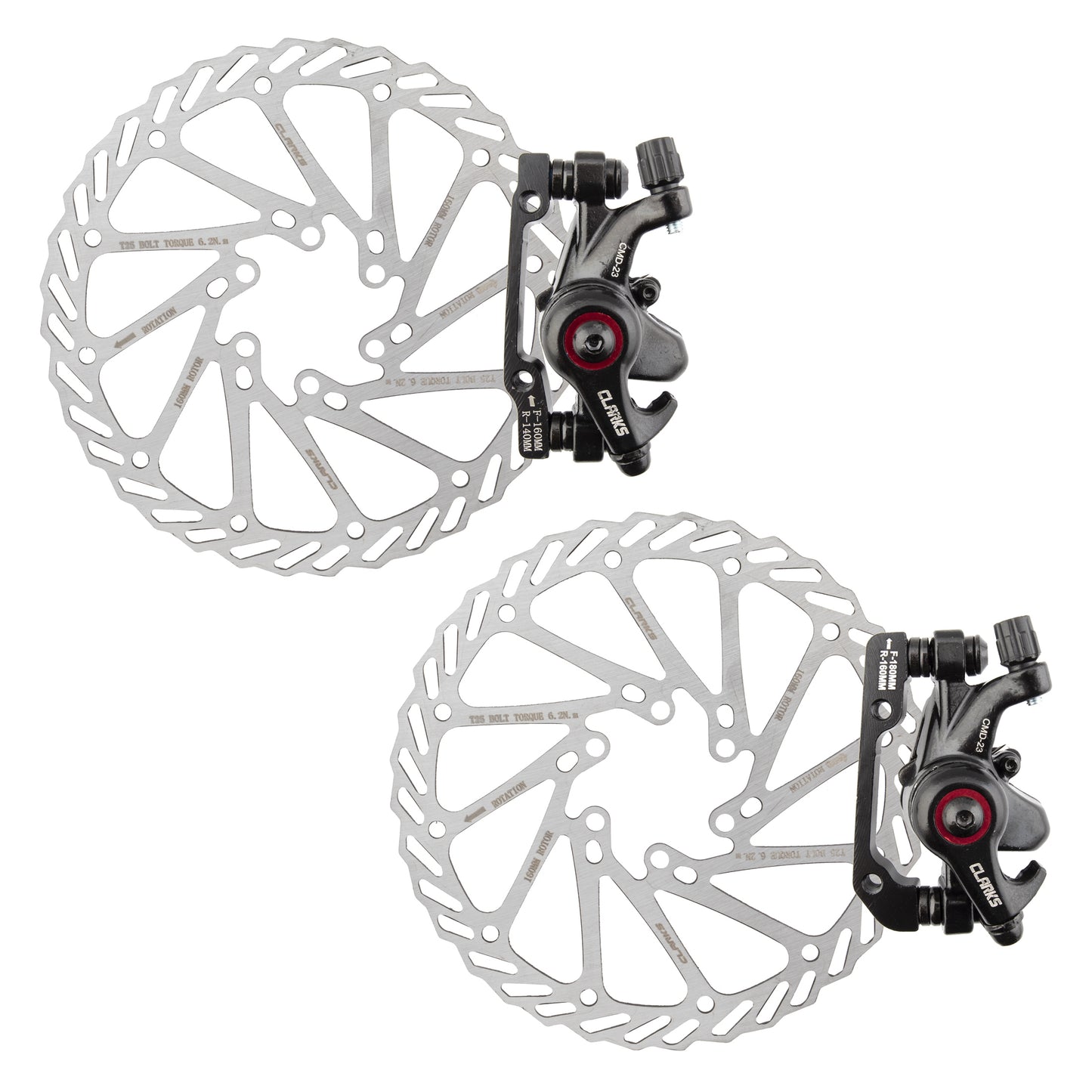 Clarks CMD-23 Mechanical Disc Brake Set Disc Brake Set Atelier Olympia