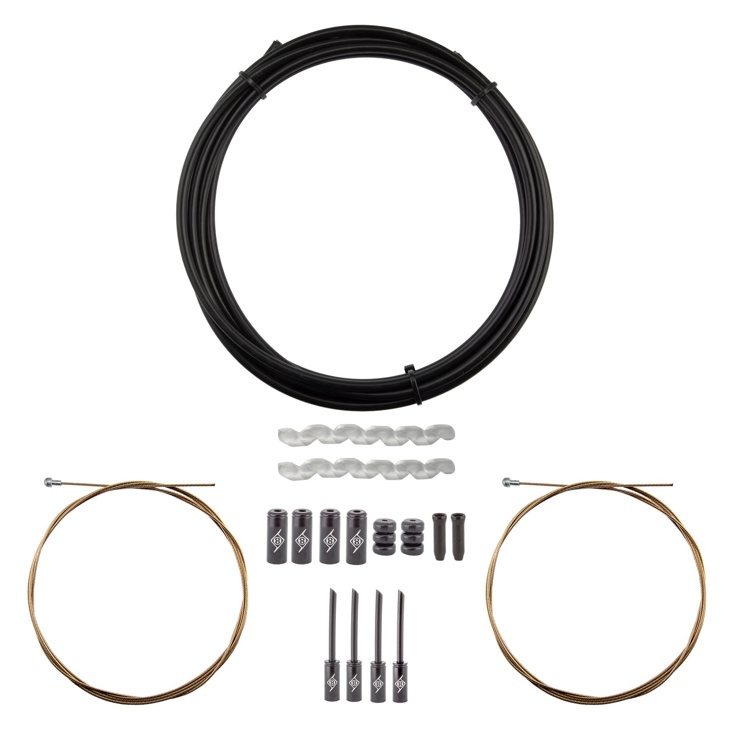 Origin8 SuperSlick Compressionless Road Brake Cable/Housing Kit Brake Cable Atelier Olympia