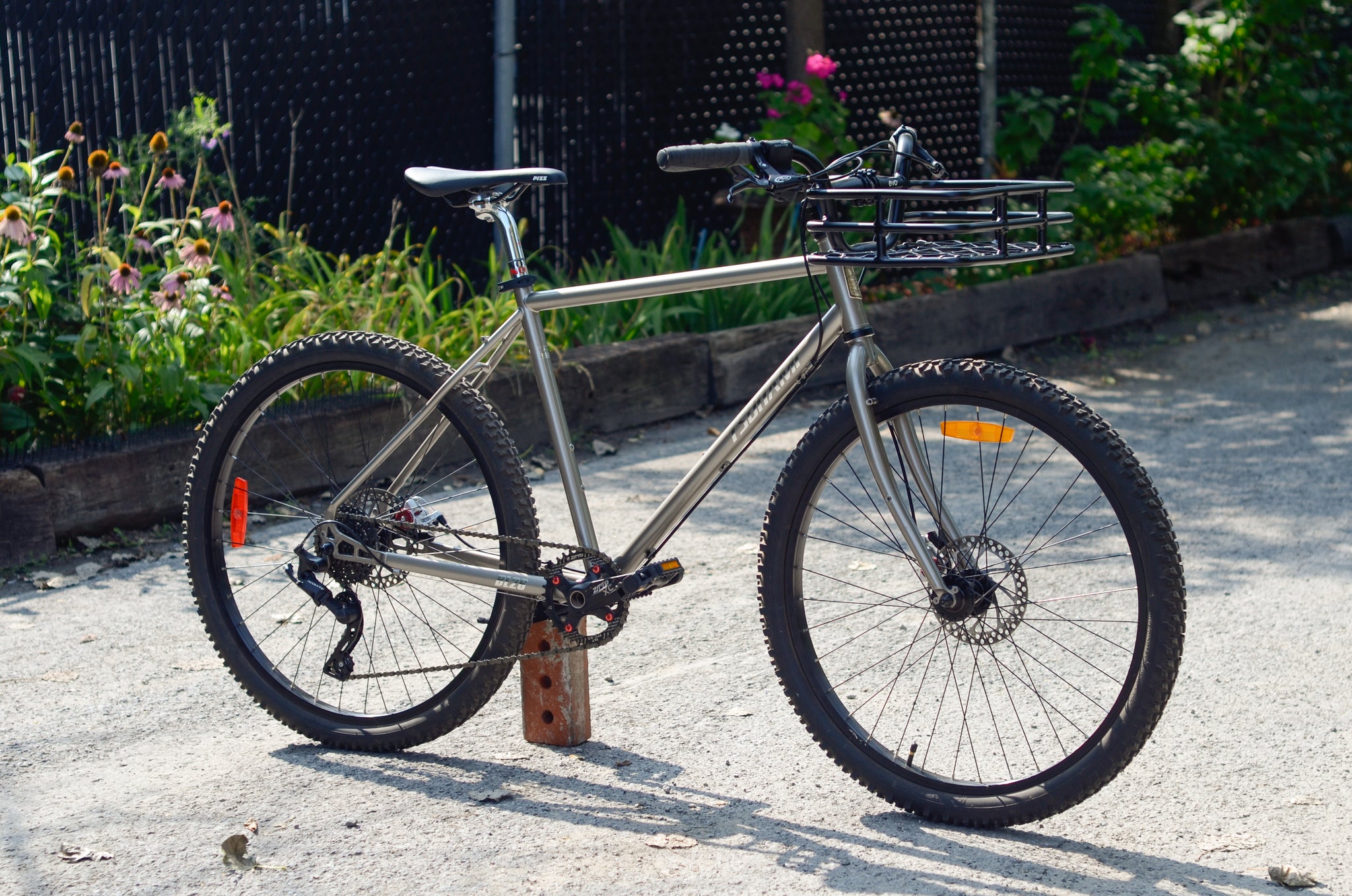 Grey BL26 Custom Build with Handlebar Basket Complete Bicycle 1000.00 Atelier Olympia