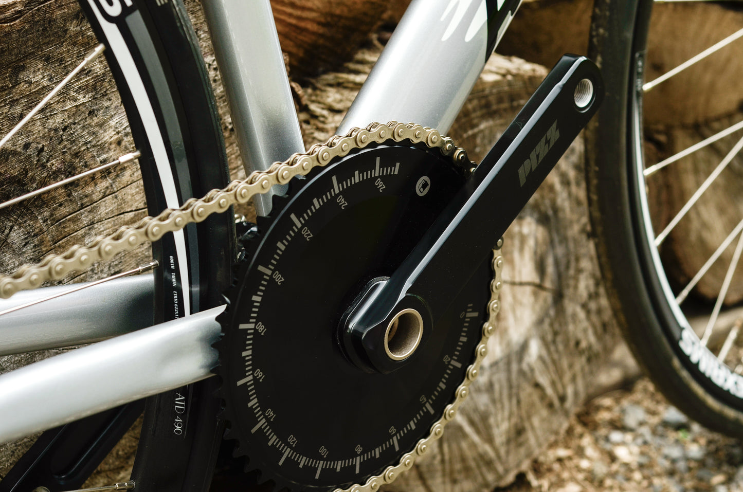 Pizz Archer Grey/Black/White Custom Build Complete Bicycle Atelier Olympia