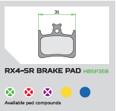 Hope Brake Pads Brake Pads Atelier Olympia