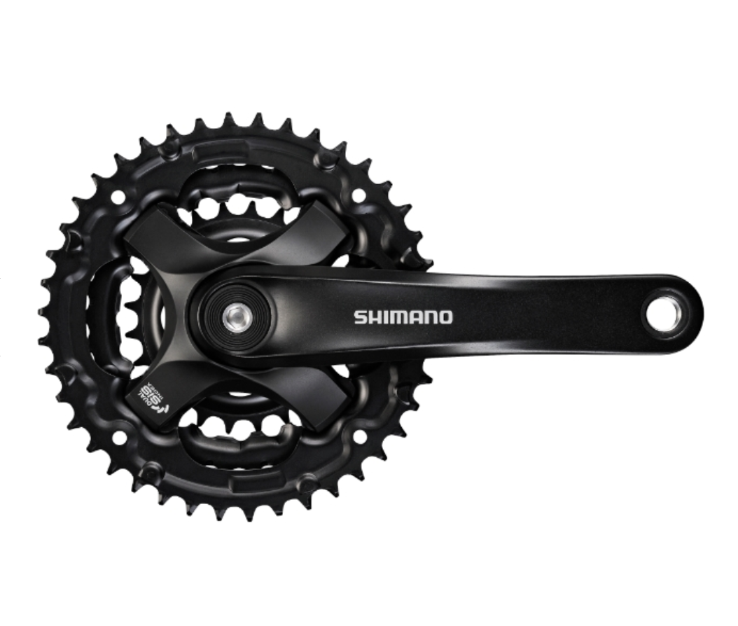 Shimano Tourney TY MTB Crankset 185.5 mm Q-Factor 3x8/7/6-speed Crankset 40.00 Atelier Olympia
