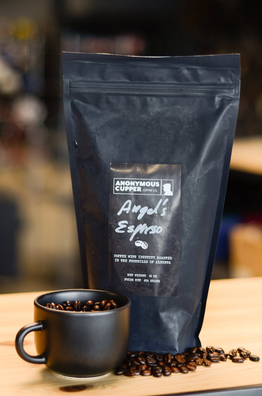 Anonymous Cupper Angel's Espresso 1lb Coffee Beans 25.00 Atelier Olympia