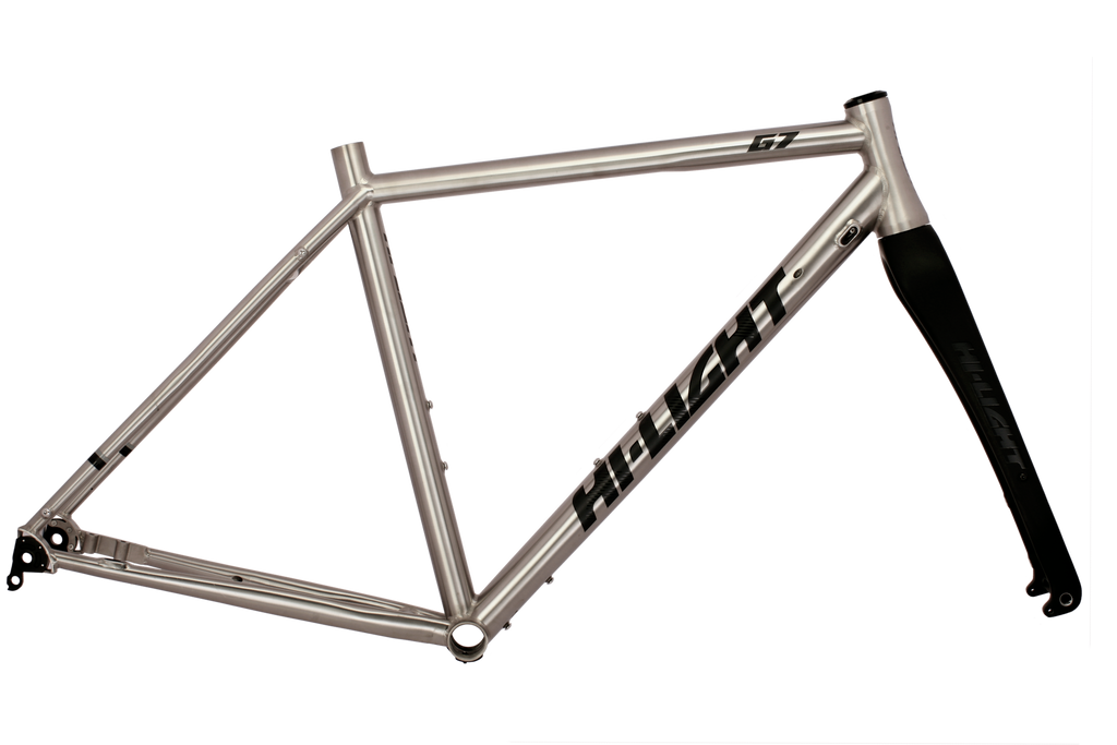 Hi-Light G7 Titanium Gravel Disc Frame Bicycle Frames 1000.00 Atelier Olympia