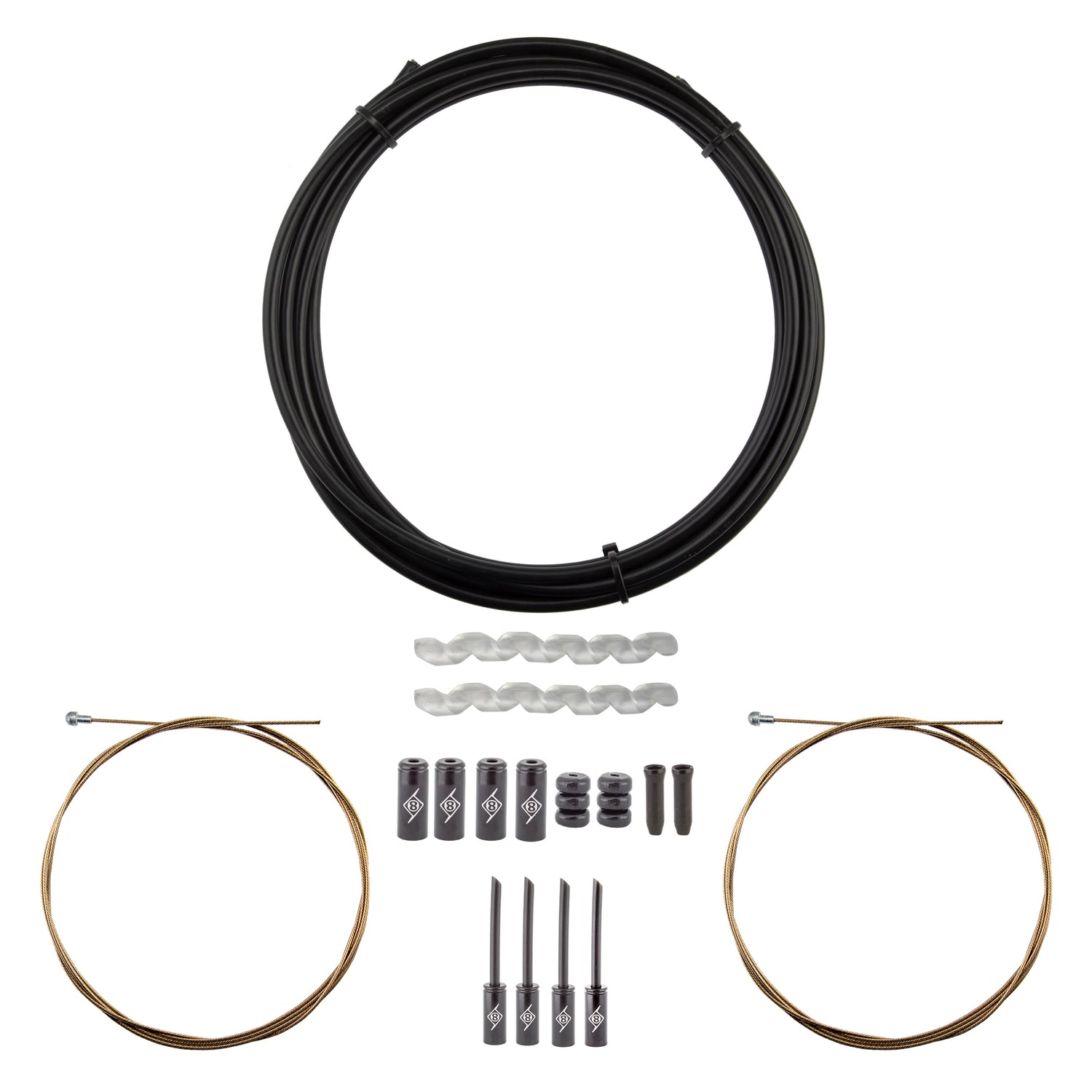 Origin8 SuperSlick Compressionless Road Brake Cable/Housing Kit Brake Cable  Atelier Olympia