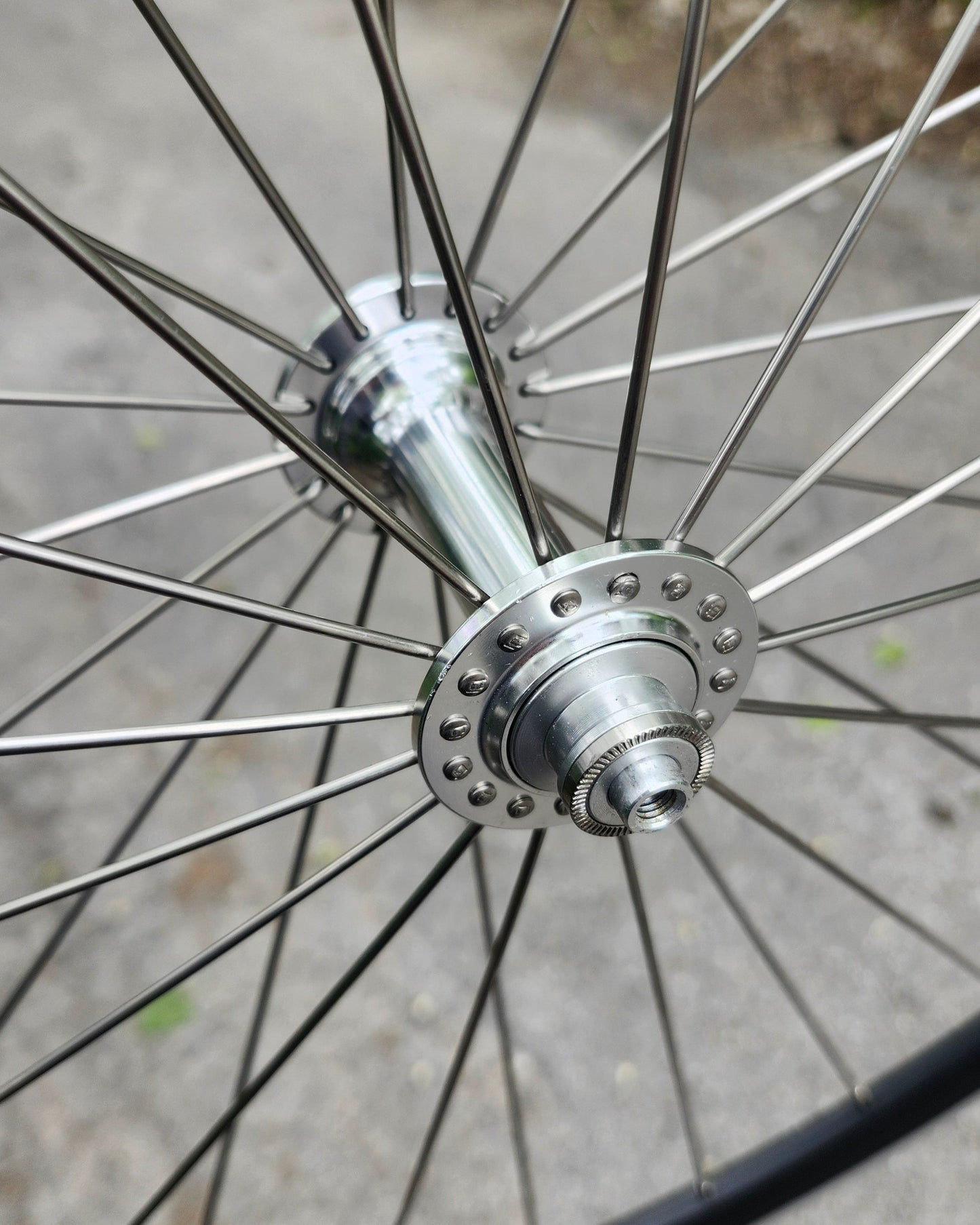 Track Wheelset, K-Race Rims x Pizz Hubs, 32H, Custom Built Wheel  Atelier Olympia