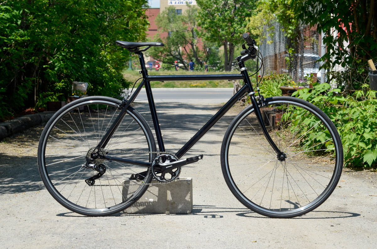 Plain Black Commuter Bicycles 950.00 Atelier Olympia