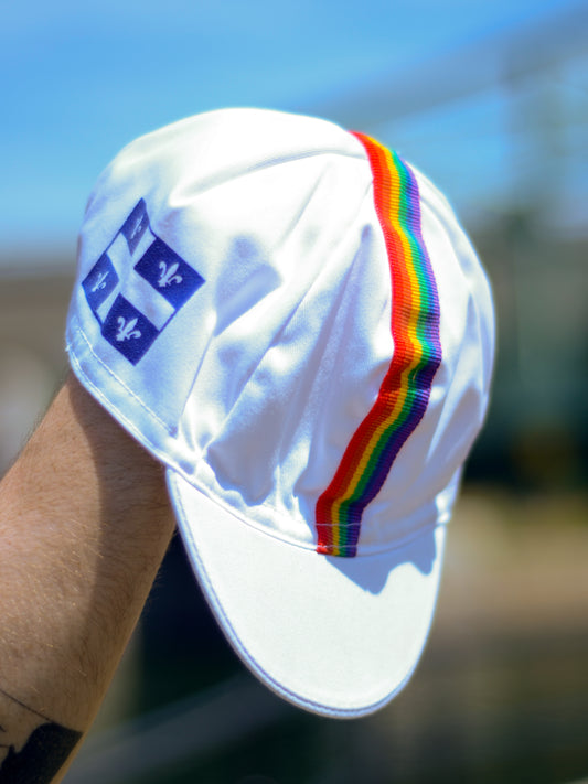 Striped Cycling Cap Headwear 15.00 Atelier Olympia
