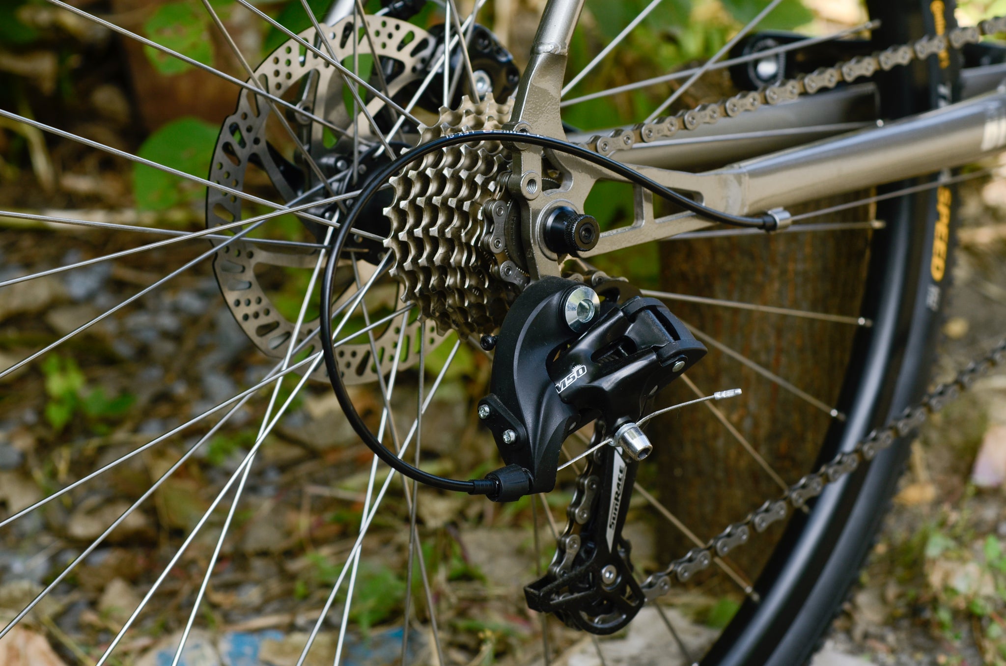 Tsunami Silver BL26 Gravel Build Complete Bicycle  Atelier Olympia