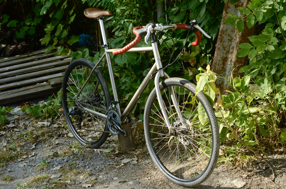 Tsunami Silver BL26 Gravel Build Complete Bicycle  Atelier Olympia