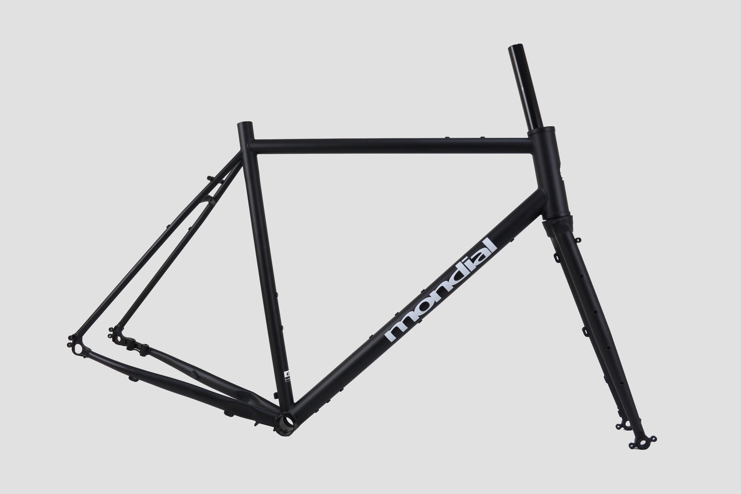 MONDIAL STEEL GRAVEL TOURING FRAME MATTE BLACK
