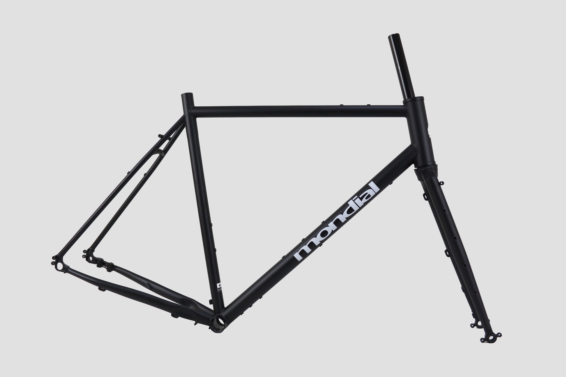 MONDIAL STEEL GRAVEL TOURING FRAME MATTE BLACK