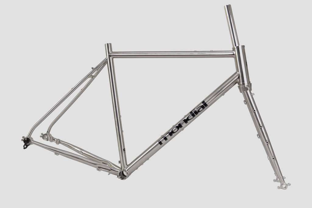 MONDIAL STEEL GRAVEL TOURING FRAME CHROME