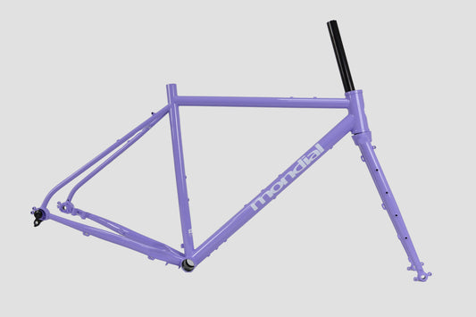 MONDIAL STEEL GRAVEL TOURING FRAME LILAC