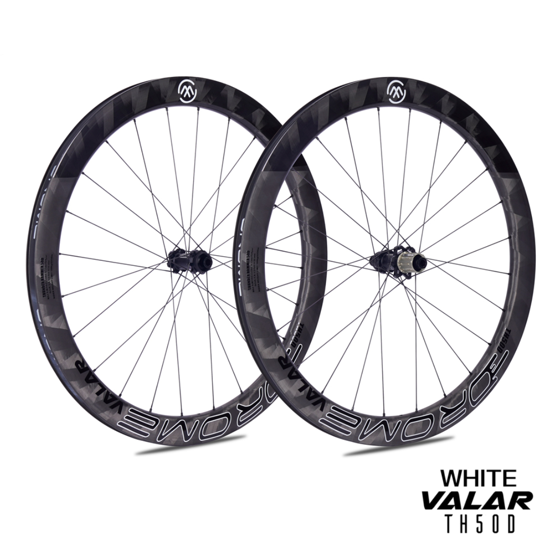 オロメ ヴァラール TH50D ディスク　前輪 OROME VALAR TH50D Carbon Disc Brake Road Wheelset – Atelier Olympia