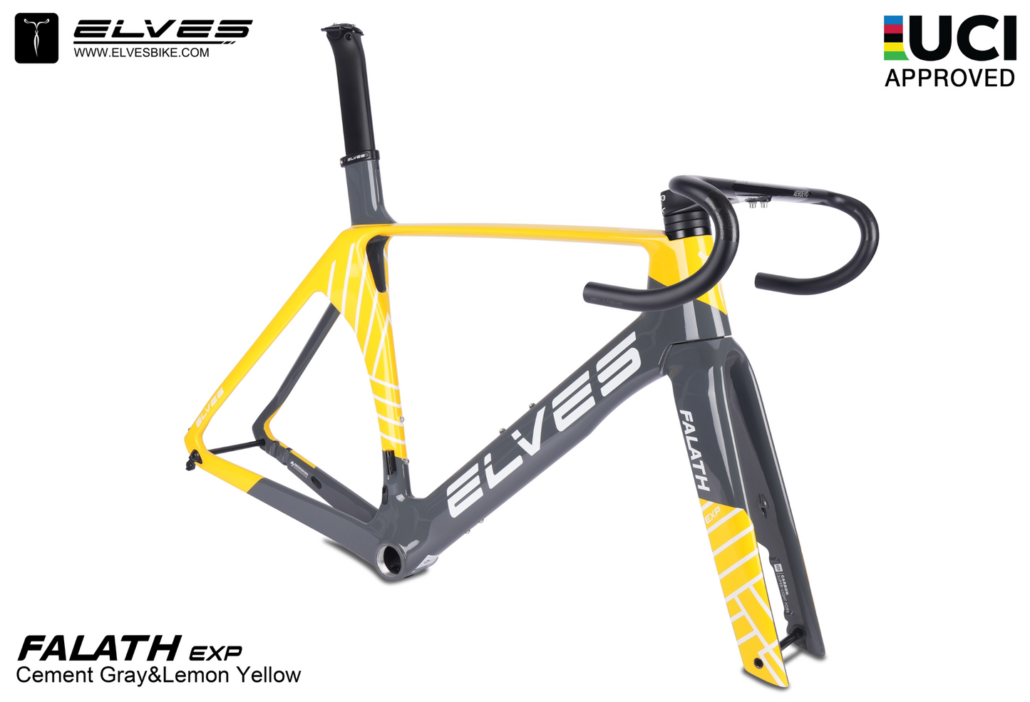 Elves Falath EXP Road Disc Carbon Frameset Frame  Atelier Olympia