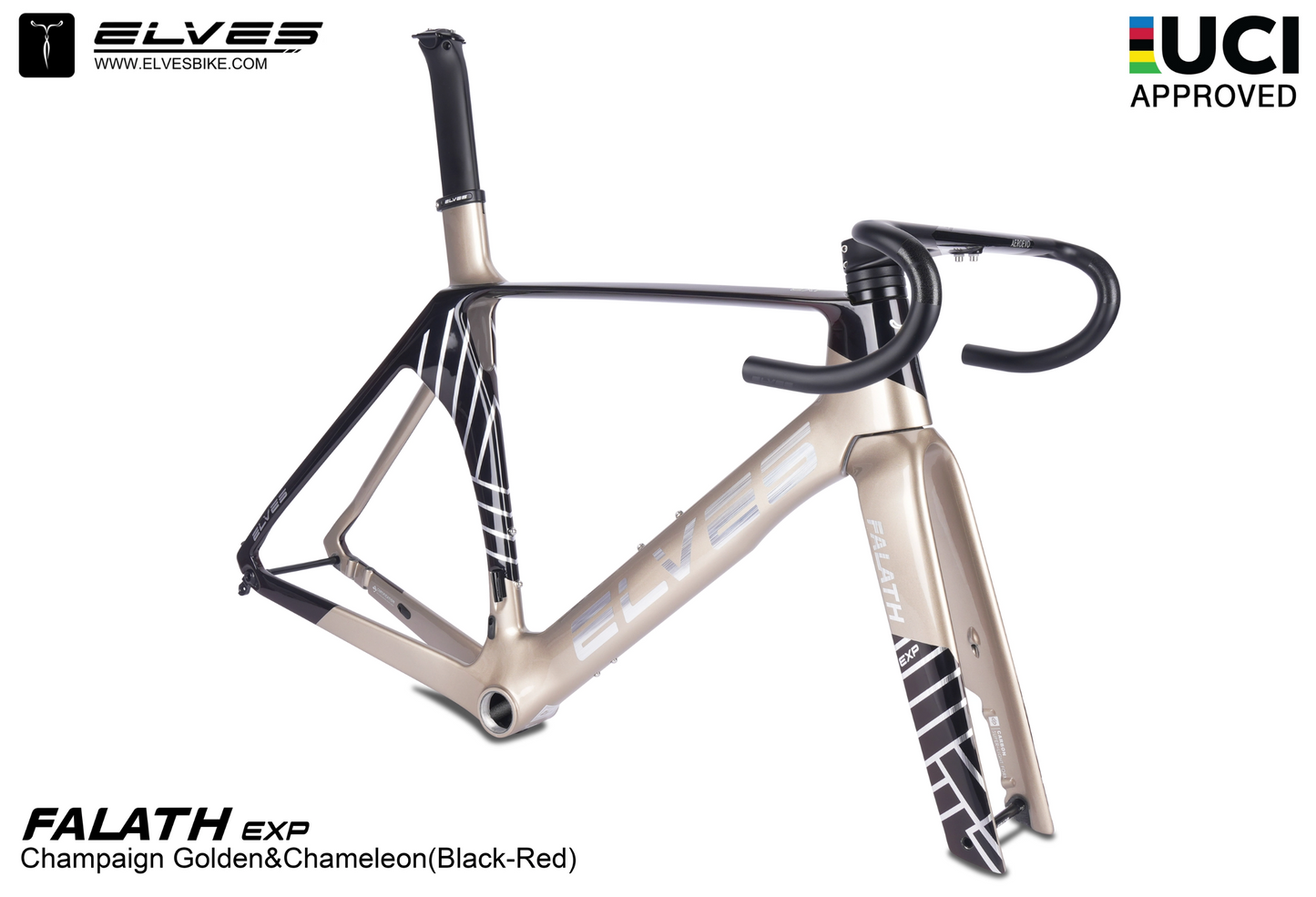 Elves Falath EXP Road Disc Carbon Frameset Frame  Atelier Olympia