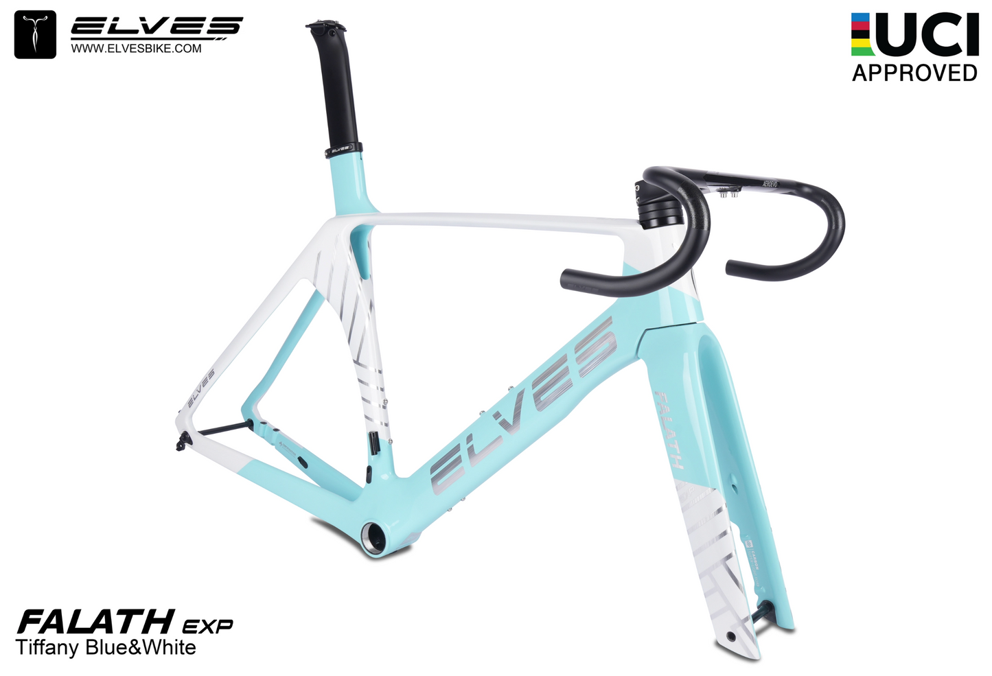 Elves Falath EXP Road Disc Carbon Frameset Frame  Atelier Olympia