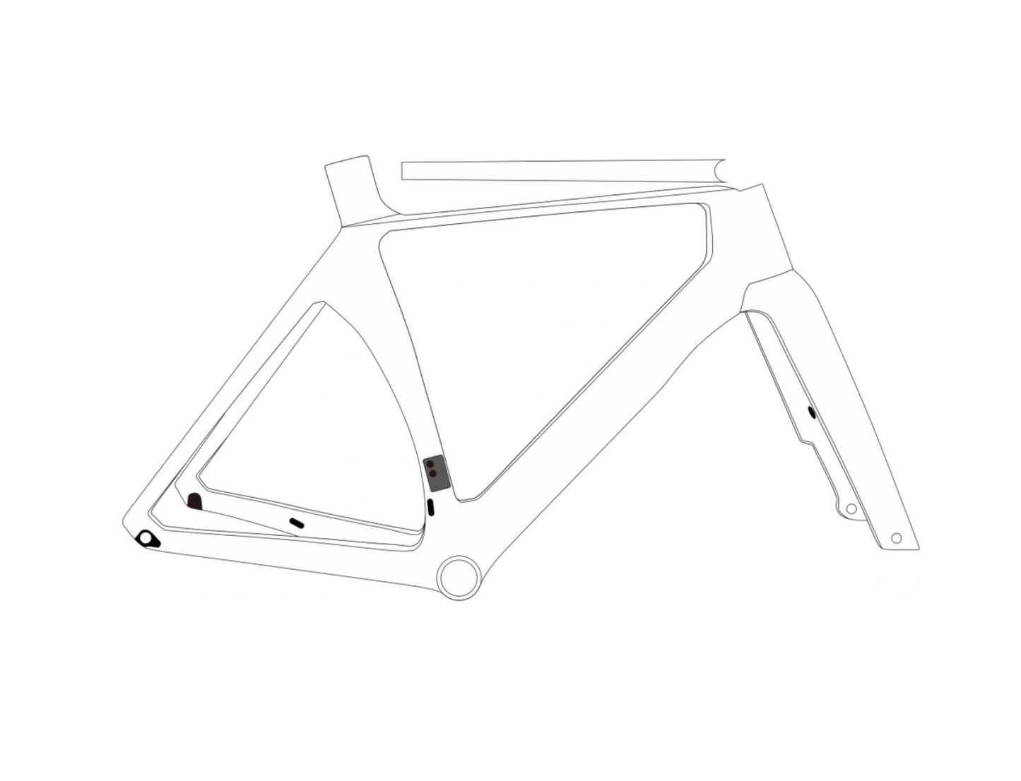 Elves Falath EXP Road Disc Carbon Frameset Frame 1880.00 Atelier Olympia