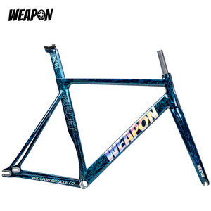 WEAPON BULLET Aero Track Frameset (Marble blue) Bicycle Frames 935.00 Atelier Olympia