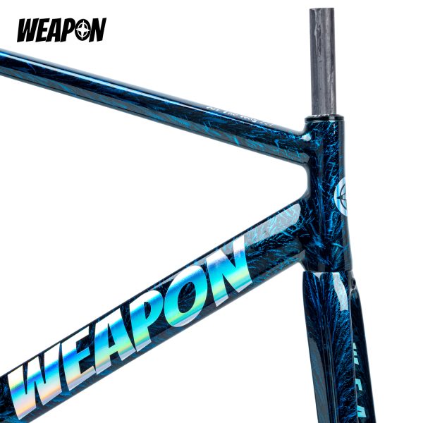 WEAPON BULLET Aero Track Frameset (Marble blue) Bicycle Frames 935.00 Atelier Olympia