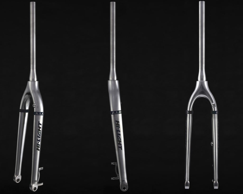 Hi-Light Titanium MTB Fork Tapper Tube Integrated Bicycle Fork 1690.00 Atelier Olympia