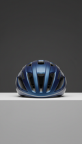 Casque aérodynamique en alliage bleu