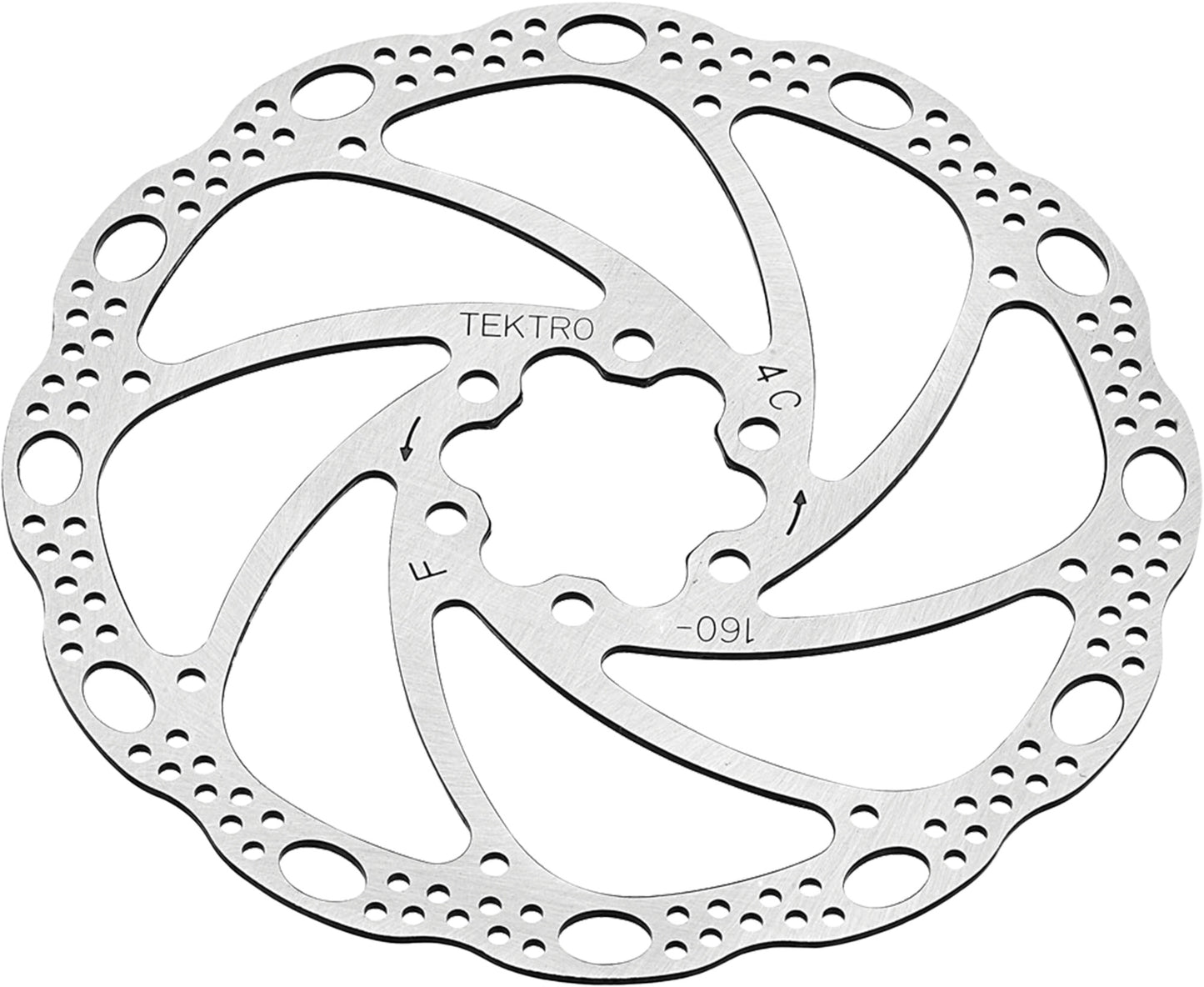 Tektro 6-Bolt Rotor TR-22 140mm Disc Brake Rotor  Atelier Olympia