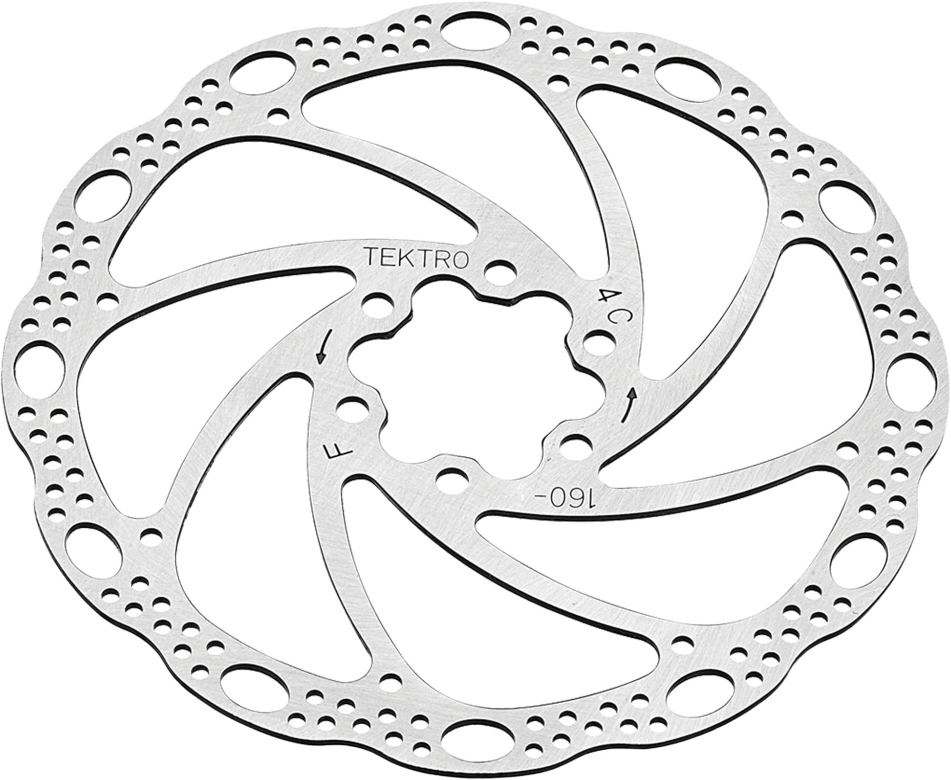 Tektro 6-Bolt Rotor TR-22 140mm Disc Brake Rotor  Atelier Olympia
