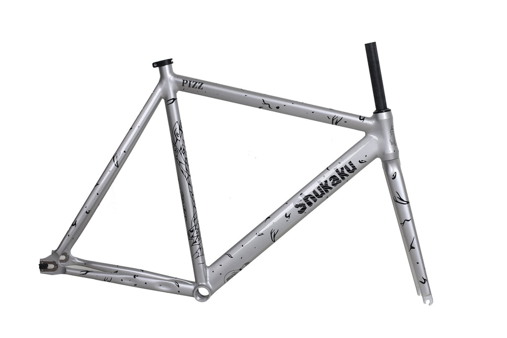 PIZZ Shukaku LoPro - Grey/Silver Bicycle Frames 599.00 Atelier Olympia