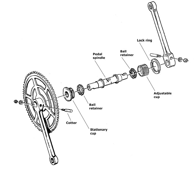  Assorted Bottom Bracket Parts Atelier Olympia Atelier Olympia
