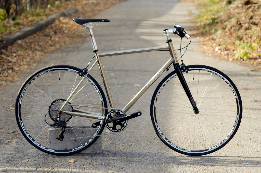 Tsunami V01 Hybrid Brushed Steel Bicycles 1300.00 Atelier Olympia