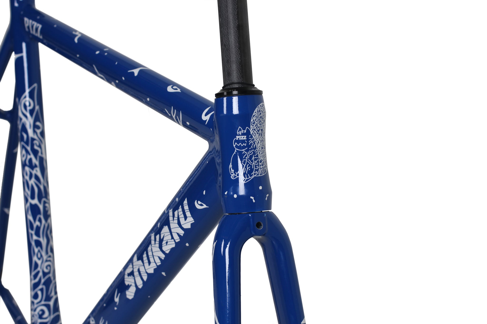 PIZZ Shukaku LoPro - Blue Bicycle Frames 599.00 Atelier Olympia