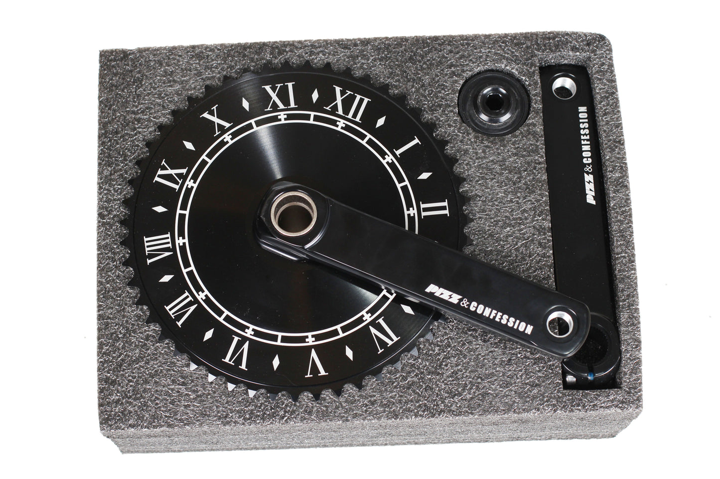 PIZZ x Confession Clock Track Crankset Crankset 250.00 Atelier Olympia
