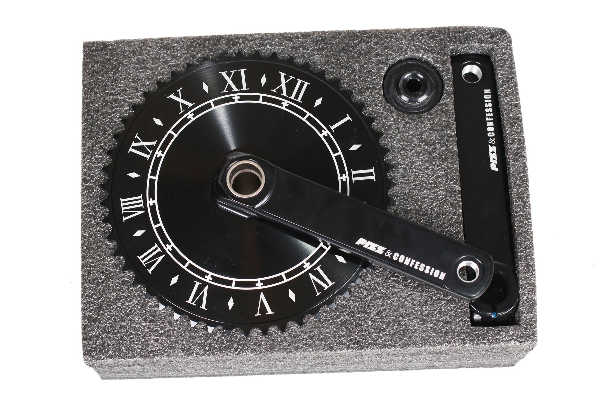 PIZZ x Confession Clock Track Crankset Crankset 250.00 Atelier Olympia