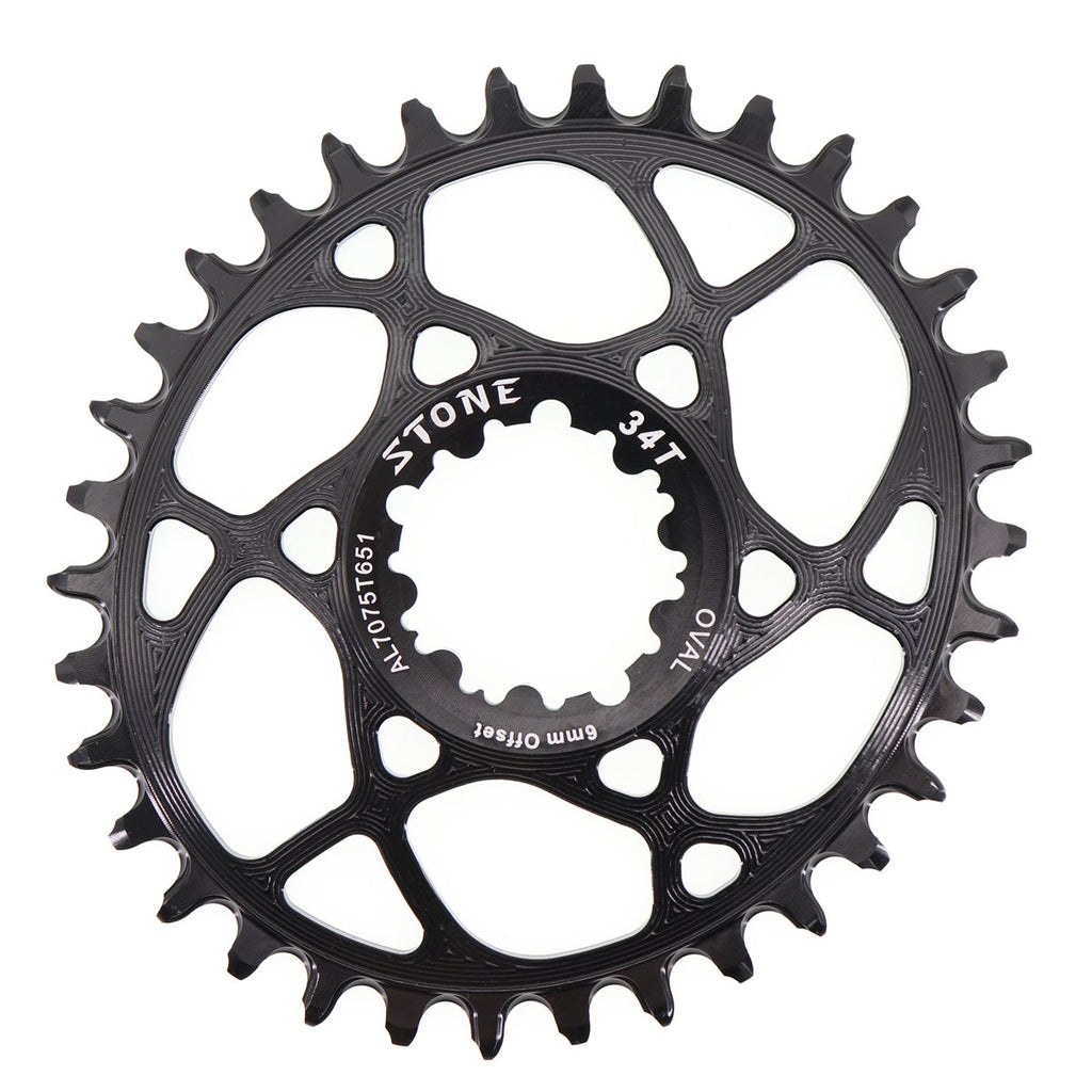 Stone 6mm offset Direct Mount chainring Oval Bicycle Chainrings 75.00 Atelier Olympia